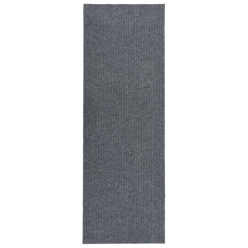 Tappeto Corsia Acchiappa Polvere 100x350 cm Grigio