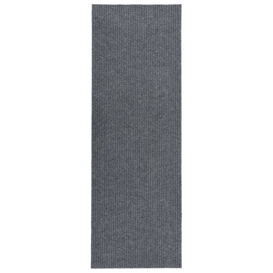 Tappeto Corsia Acchiappa Polvere 100x350 cm Grigio