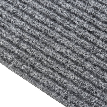 Dust Catching Lane Carpet 100x350 cm Grey