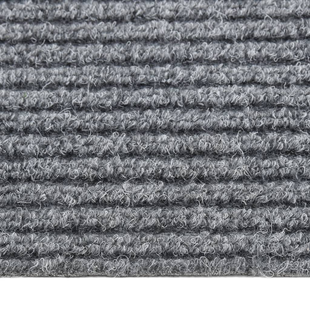 Dust Catching Lane Carpet 100x350 cm Grey