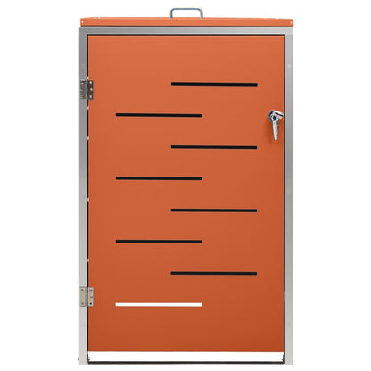 Copribidone per Spazzatura Singolo 69x77,5x112,5cm Acciaio Inox | homemem39
