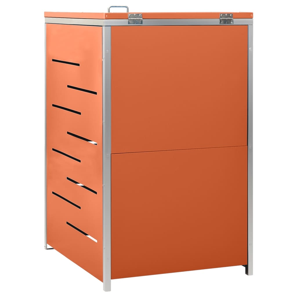 Copribidone per Spazzatura Singolo 69x77,5x112,5cm Acciaio Inox | homemem39