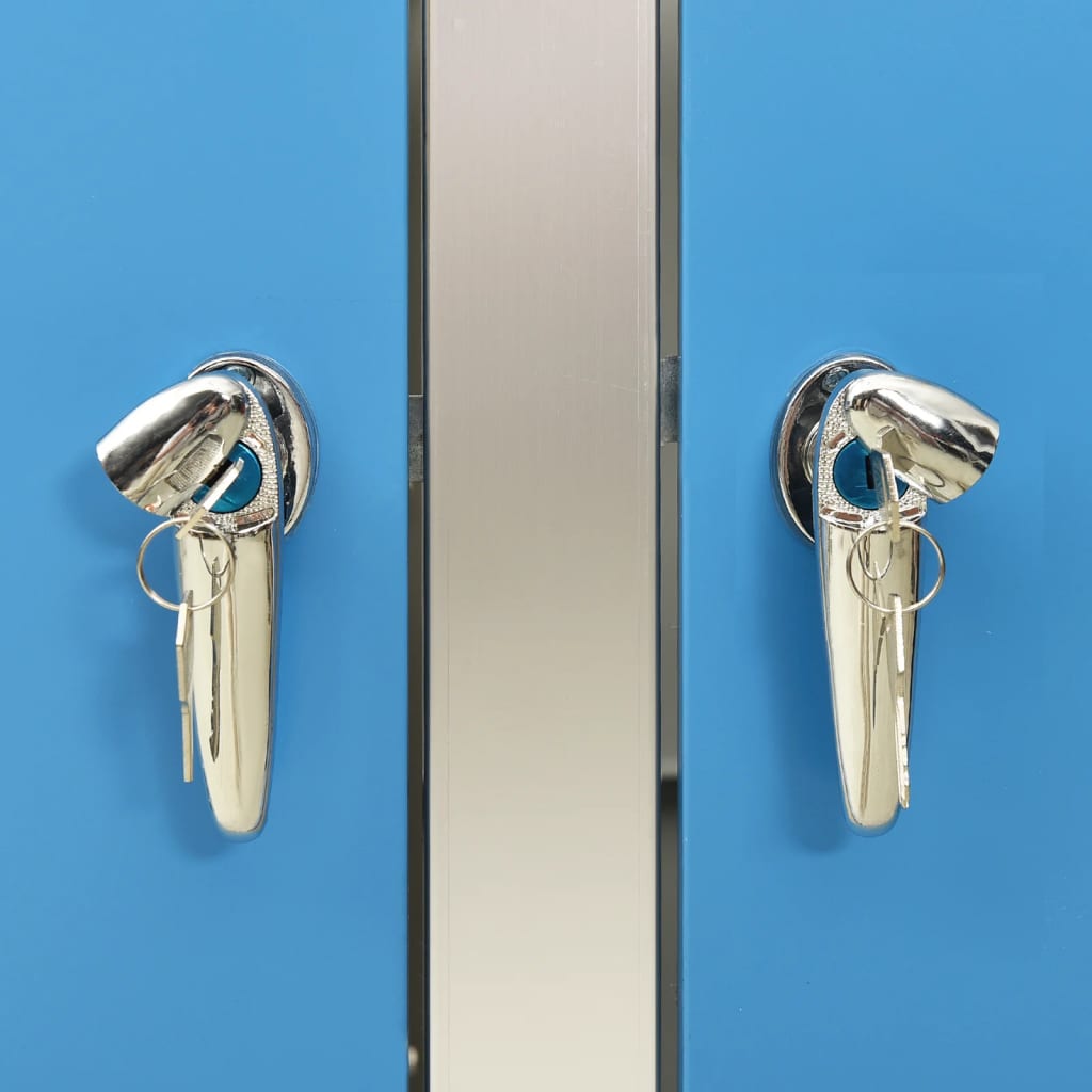 Copribidone per Spazzatura Triplo 207x77,5x112,5cm Acciaio Inox - homemem39