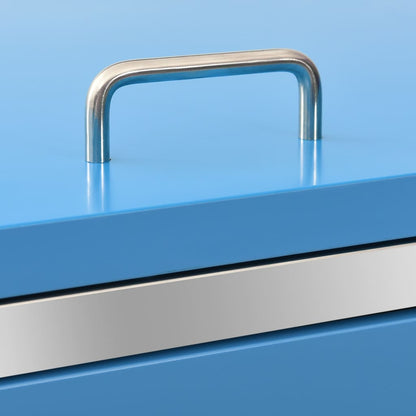 Copribidone per Spazzatura Triplo 207x77,5x112,5cm Acciaio Inox - homemem39