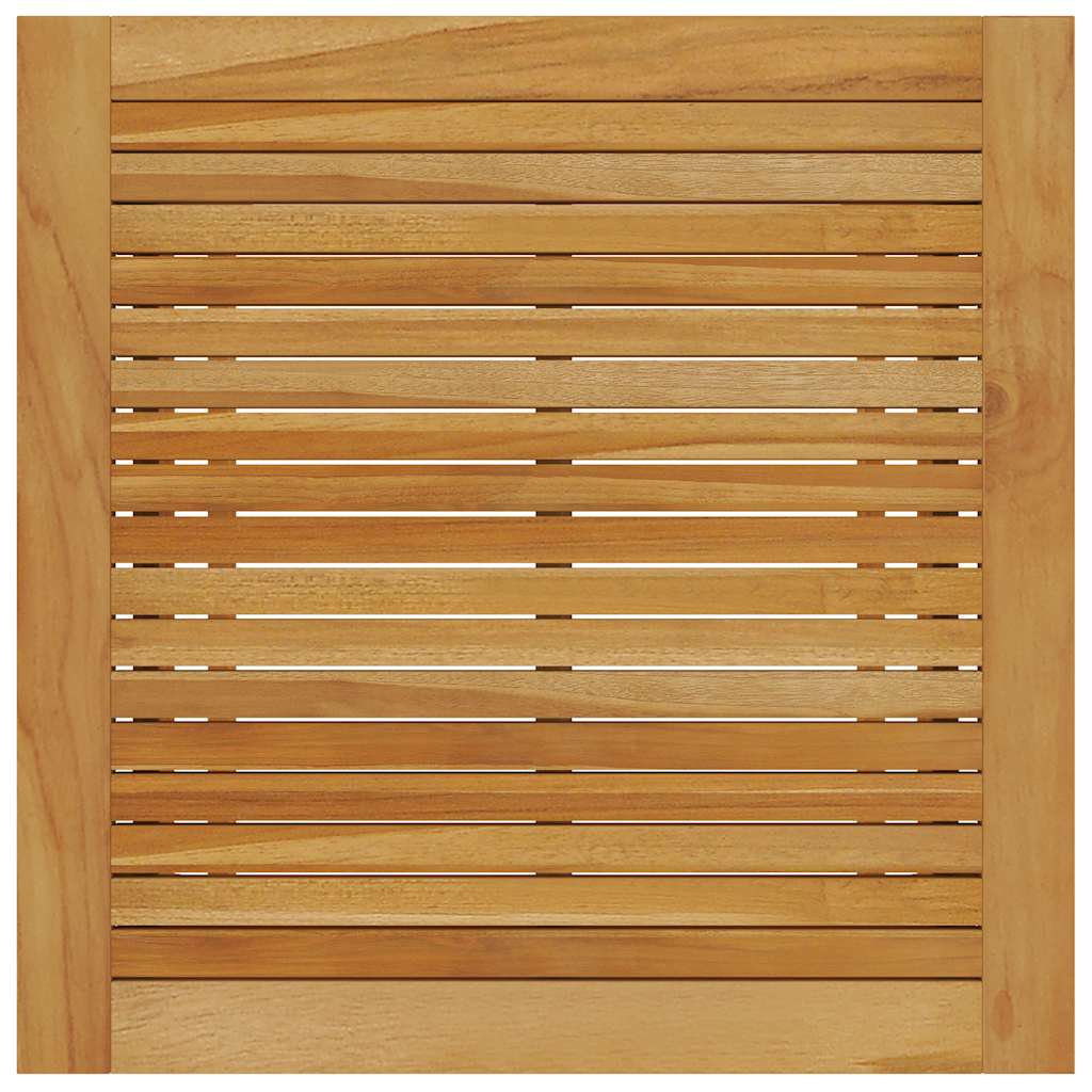 Set Mobili da Pranzo per Giardino 3 pz Nero | homemem39