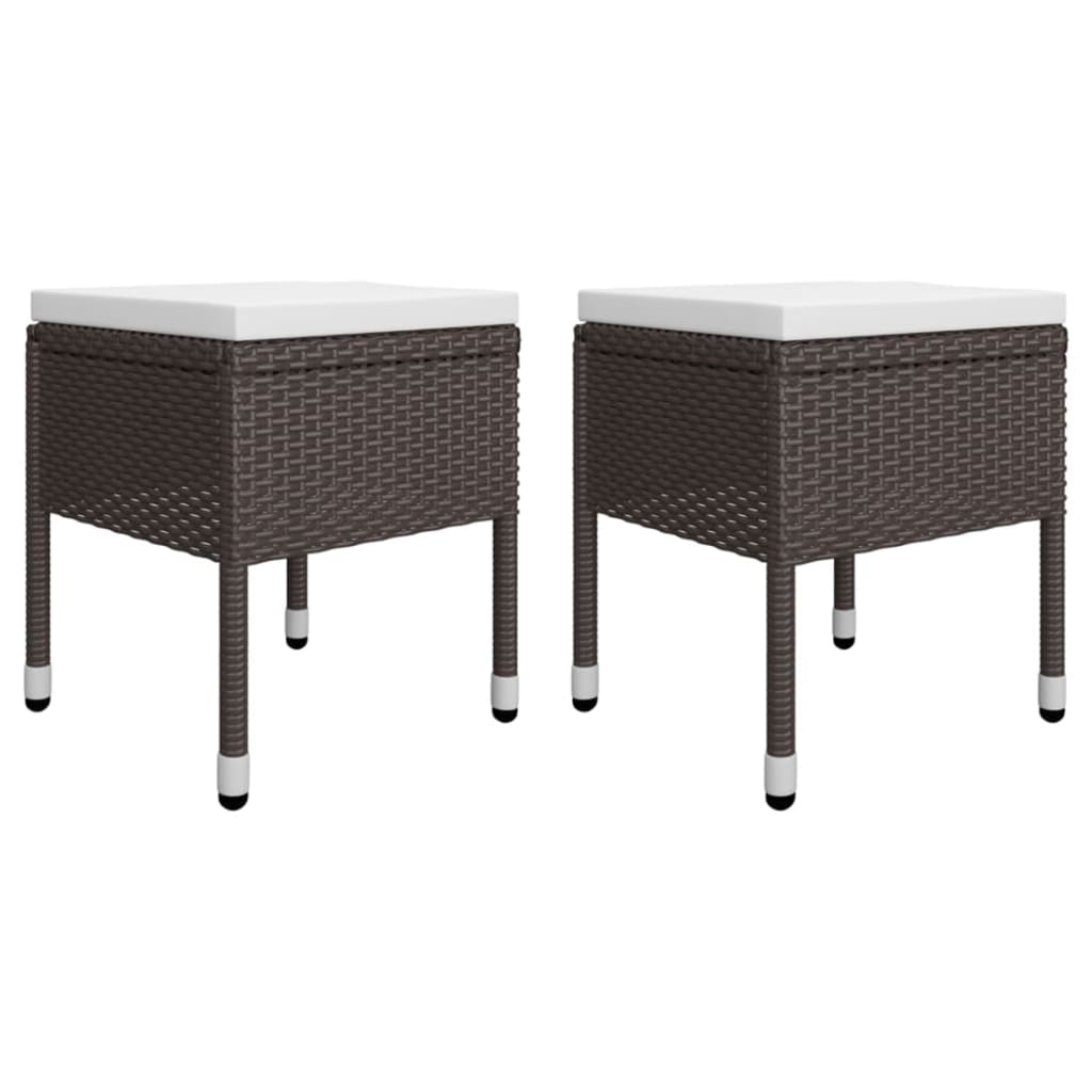 Set Mobili da Pranzo per Giardino 5 pz Marrone - homemem39