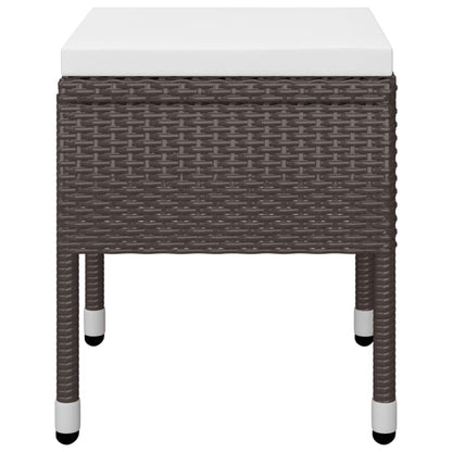 Set Mobili da Pranzo per Giardino 5 pz Marrone - homemem39