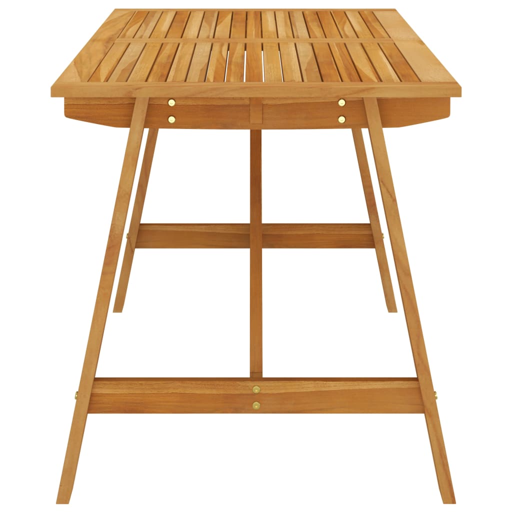 Set Mobili da Pranzo per Giardino 5 pz Nero | homemem39