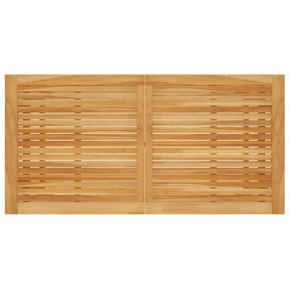 Set Mobili da Pranzo per Giardino 5 pz Marrone | homemem39