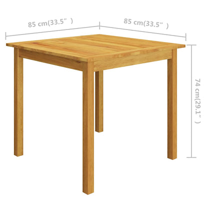Set Mobili da Pranzo per Giardino 5 pz Grigio | homemem39