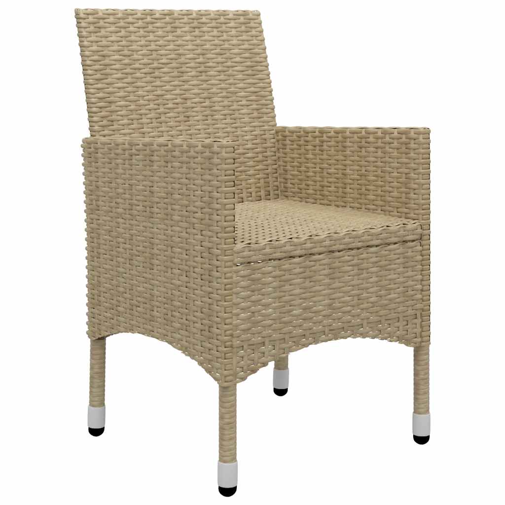 Set da Pranzo da Giardino 9 pz Beige