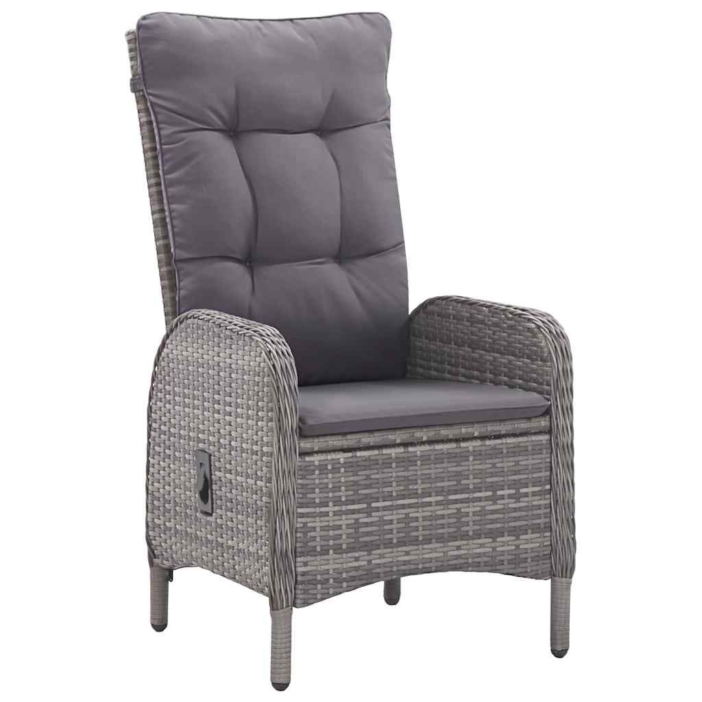 Set da Pranzo da Giardino 9 pz Grigio | homemem39