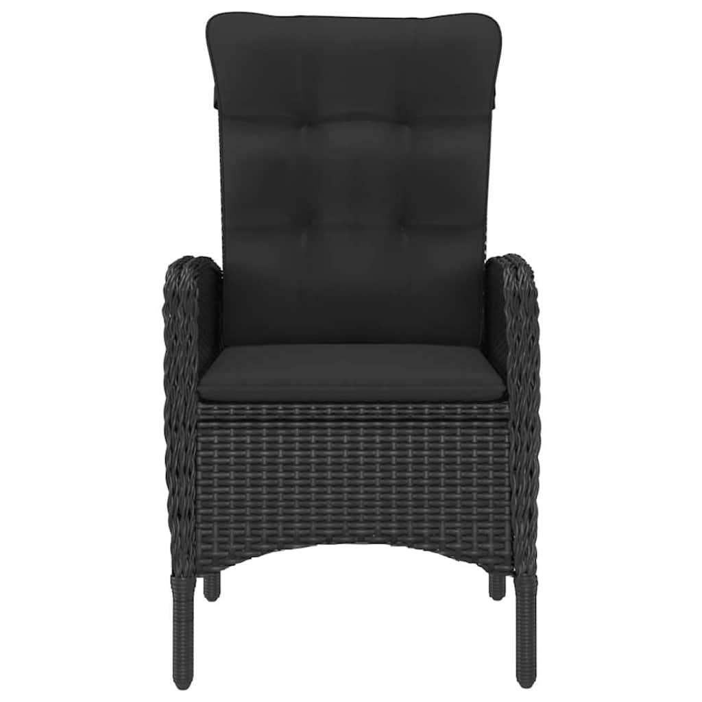 Set da Pranzo da Giardino 9 pz Nero | homemem39