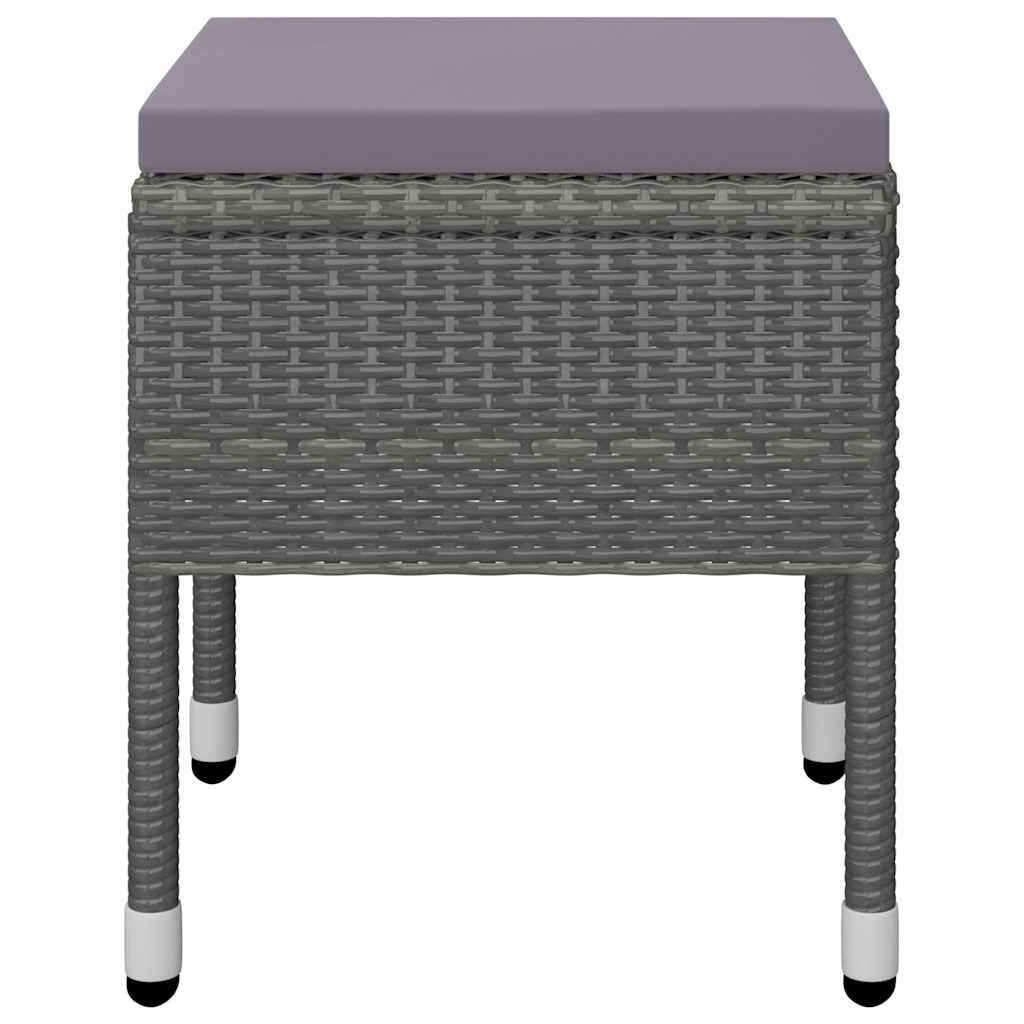 Set da Pranzo da Giardino 11 pz Grigio | homemem39