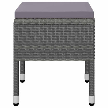 Set da Pranzo da Giardino 11 pz Grigio | homemem39