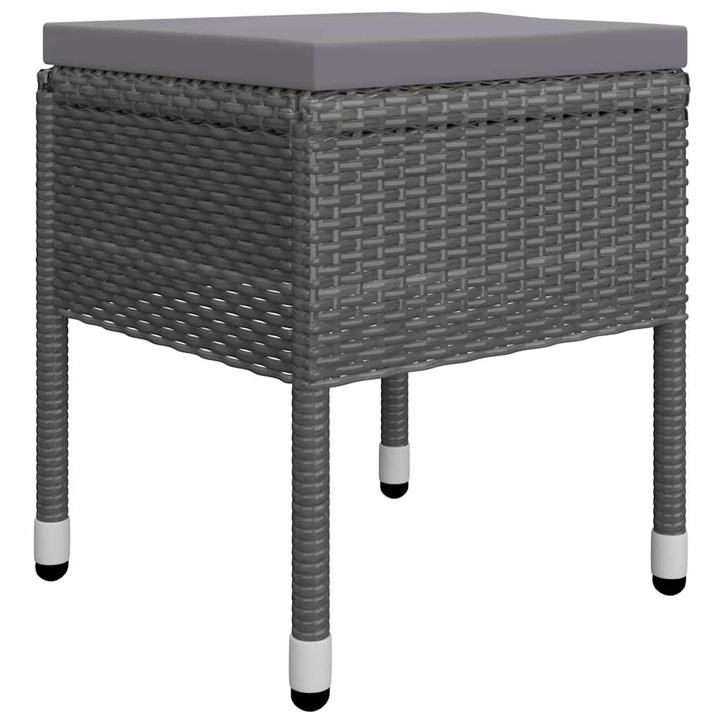 Set da Pranzo da Giardino 11 pz Grigio | homemem39