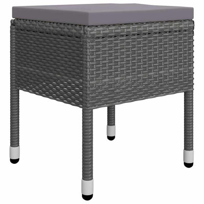 Set da Pranzo da Giardino 11 pz Grigio | homemem39