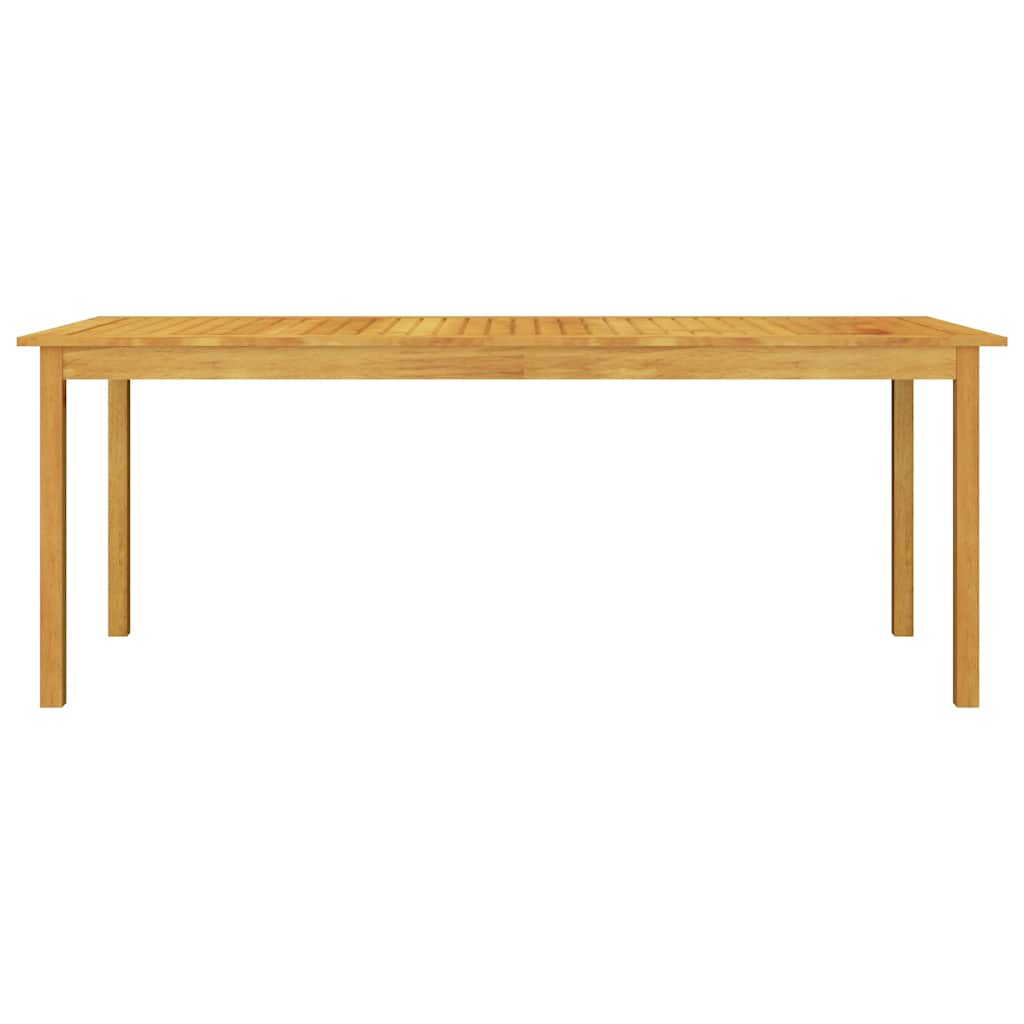 Set Mobili da Pranzo per Giardino 7 pz Nero | homemem39