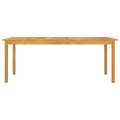 Set da Pranzo da Giardino 9 pz Marrone | homemem39