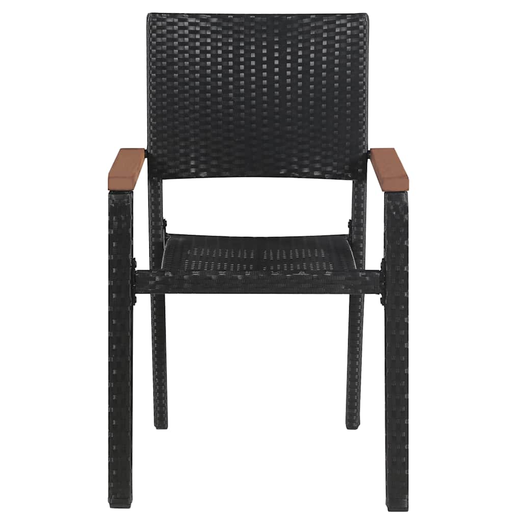 Set da Pranzo da Giardino 9 pz Nero | homemem39