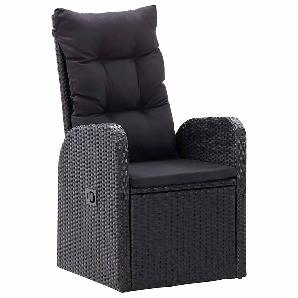 Set da Pranzo da Giardino 9 pz Nero | homemem39