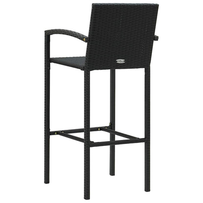 Set Bar da Giardino 9 pz Nero