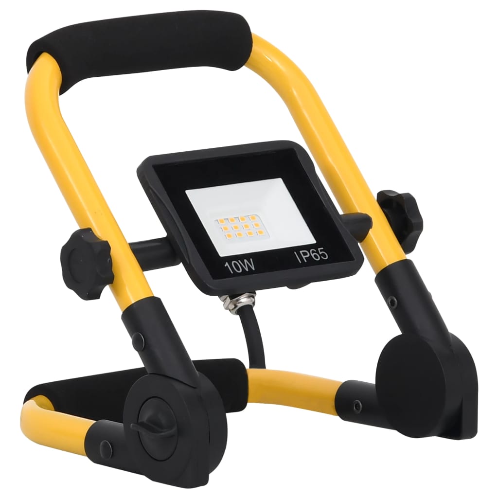 Faretto a LED con Maniglia 10 W Bianco Freddo - homemem39