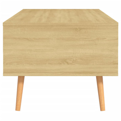 Tavolino Salotto Rovere Sonoma 100x49,5x43 cm Legno Multistrato | homemem39