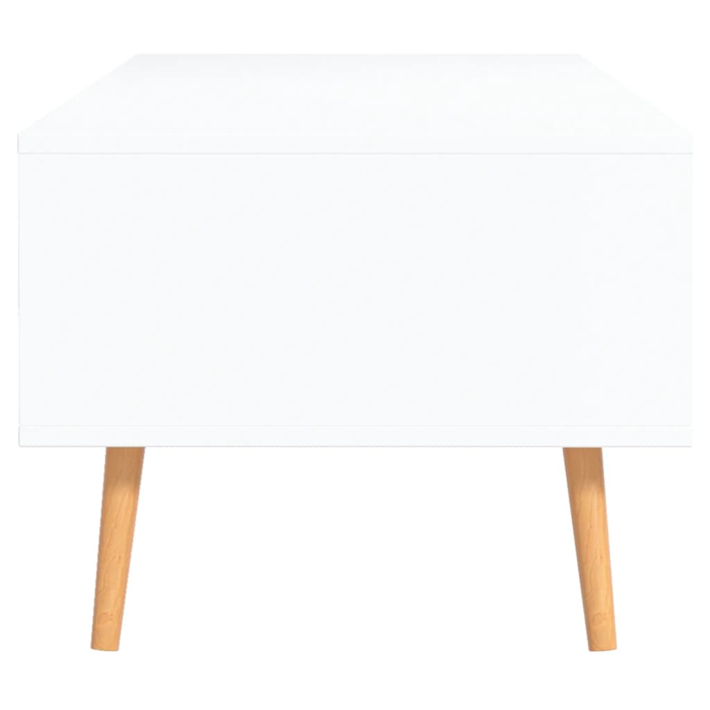 Tavolino Salotto Bianco Rovere Sonoma 100x49,5x43cm Multistrato | homemem39
