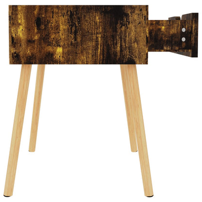 Comodini 2 pz Rovere Fumo 40x40x56 cm in Legno Multistrato - homemem39