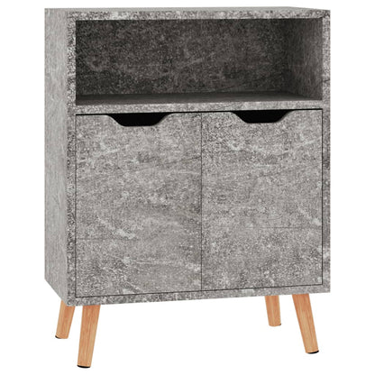 Credenza Grigio Cemento 60x30x72 cm in Legno Multistrato - homemem39