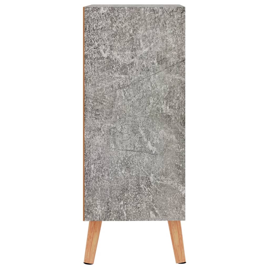 Credenza Grigio Cemento 60x30x72 cm in Legno Multistrato