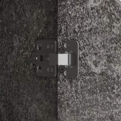 Credenza Grigio Cemento 60x30x72 cm in Legno Multistrato - homemem39