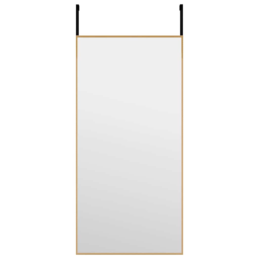 Specchio da Porta in Vetro e Alluminio