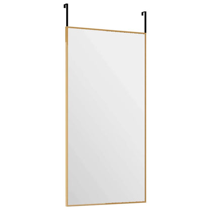 Specchio da Porta in Vetro e Alluminio