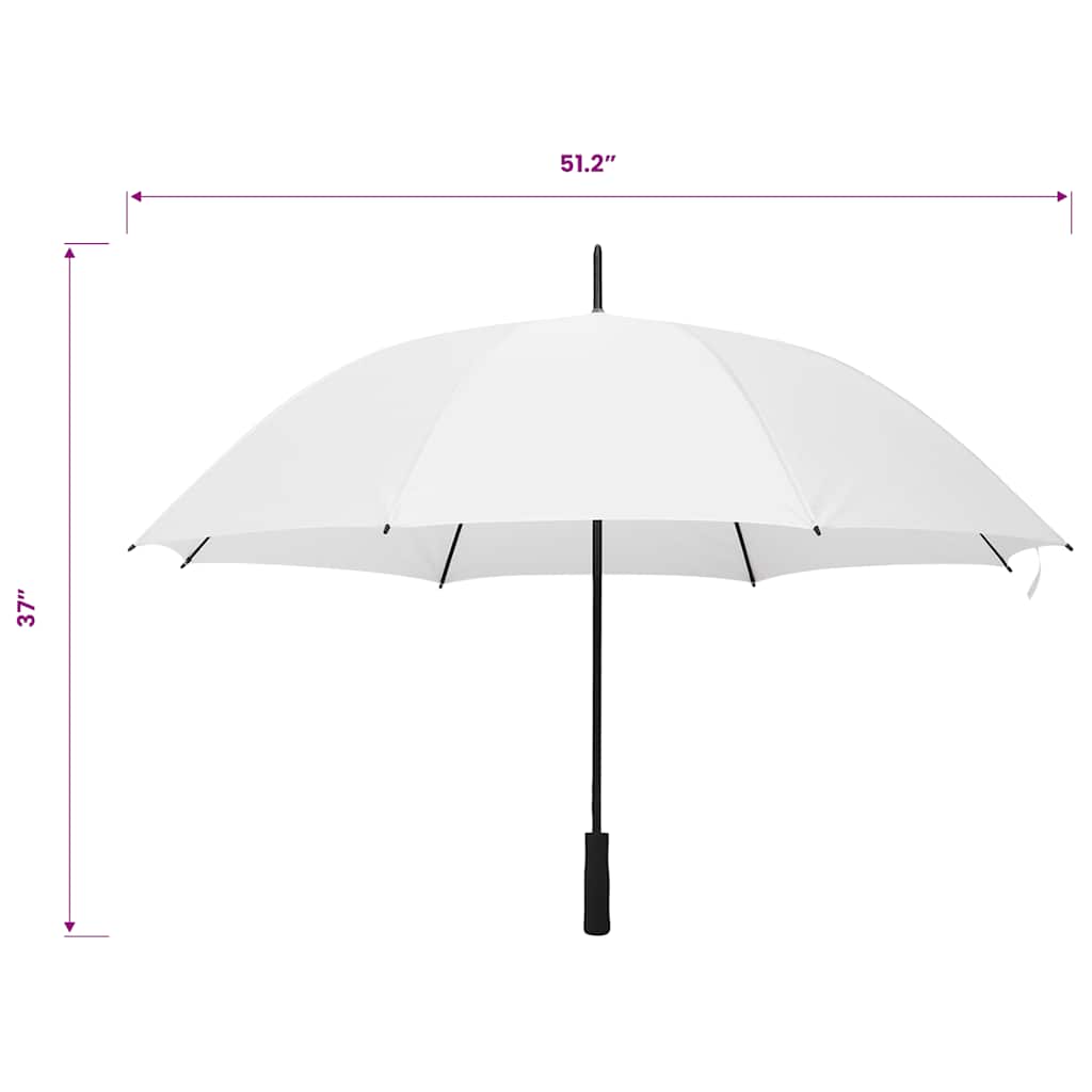 Ombrello Bianco 130 cm | homemem39