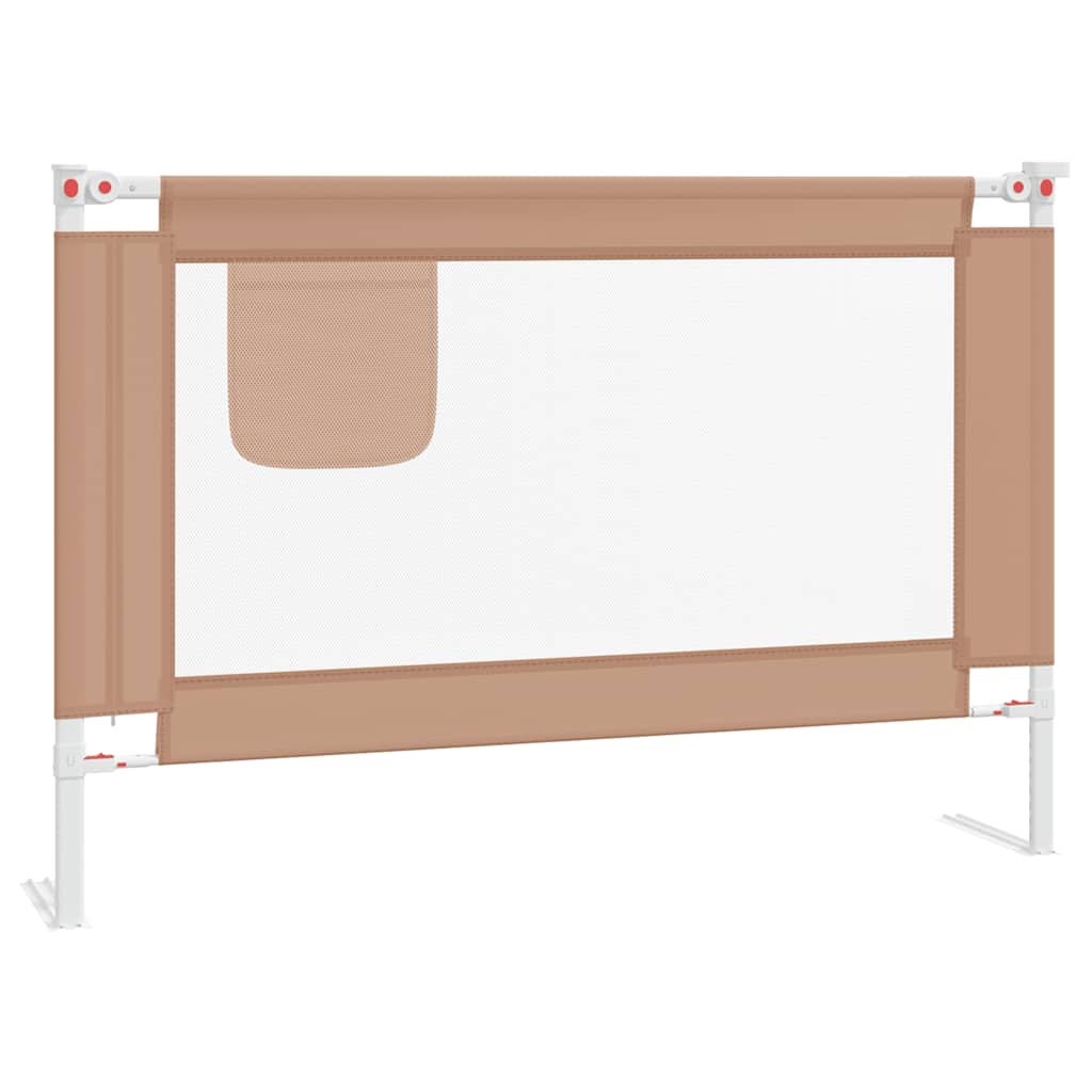 Sponda Letto di Sicurezza per Bambini Talpa 100x25cm in Tessuto - homemem39