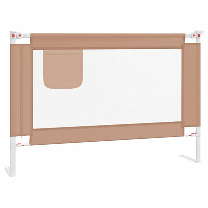 Sponda Letto di Sicurezza per Bambini Talpa 100x25cm in Tessuto