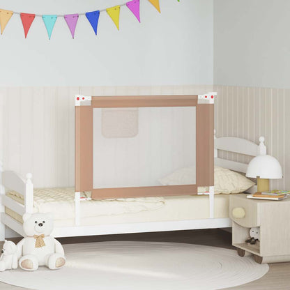 Sponda Letto di Sicurezza per Bambini Talpa 100x25cm in Tessuto
