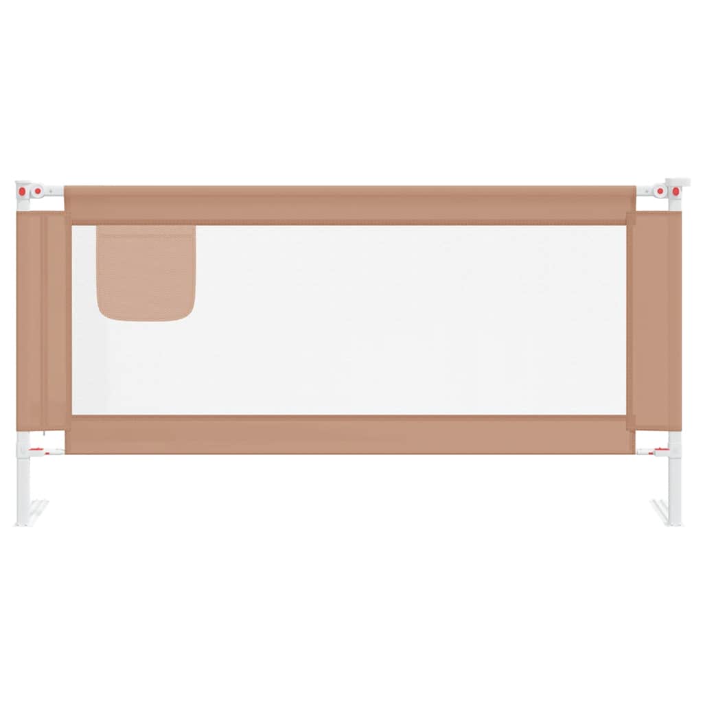 Sponda Letto di Sicurezza per Bambini Talpa 180x25cm in Tessuto