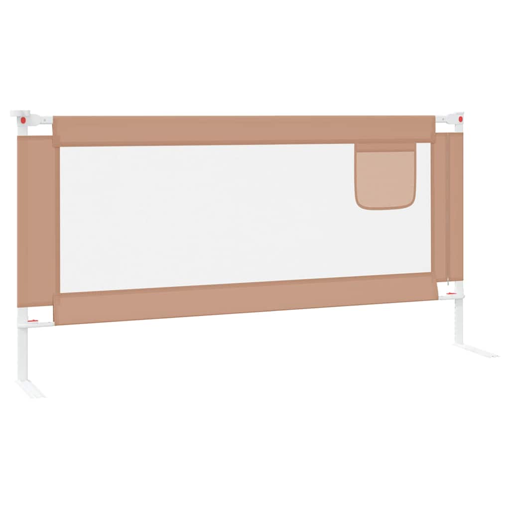 Sponda Letto di Sicurezza per Bambini Talpa 180x25cm in Tessuto - homemem39
