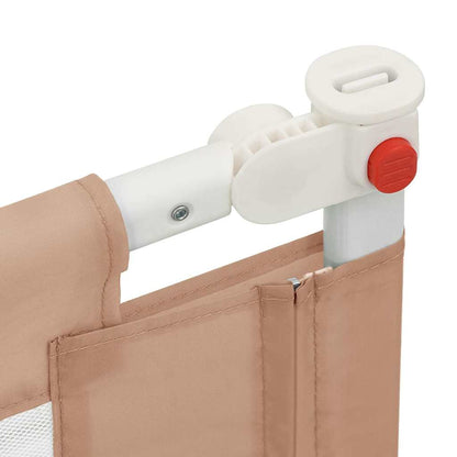 Sponda Letto di Sicurezza per Bambini Talpa 180x25cm in Tessuto