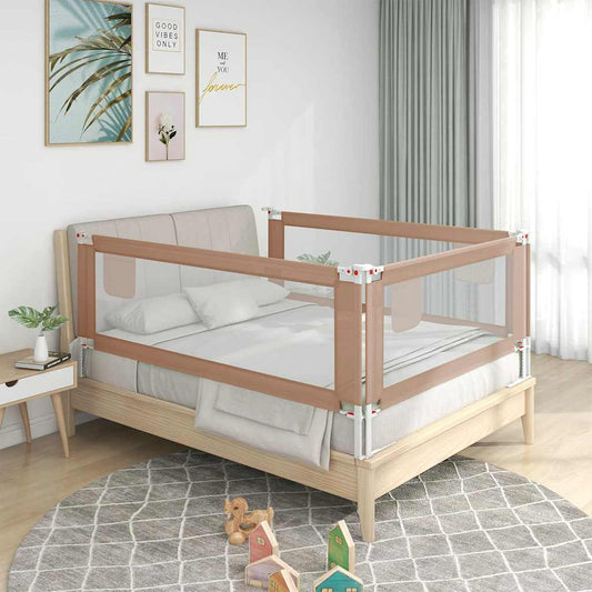 Sponda Letto di Sicurezza per Bambini Talpa 180x25cm in Tessuto - homemem39