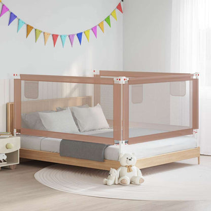 Sponda Letto di Sicurezza per Bambini Talpa 180x25cm in Tessuto