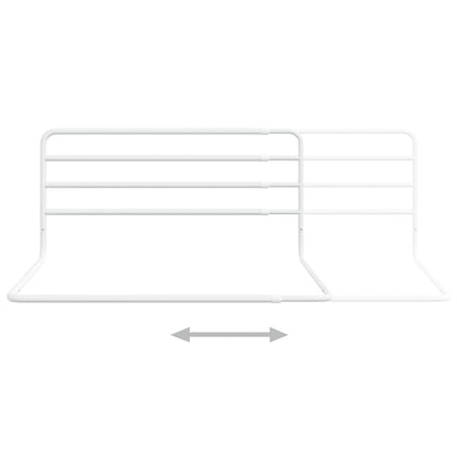 Sponda Letto di Sicurezza per Bambini (76-137)x55 cm in Ferro