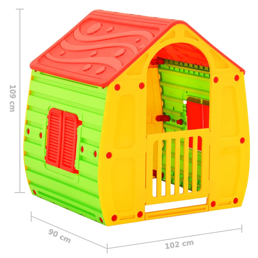 Casetta per Bambini 102x90x109 cm | homemem39