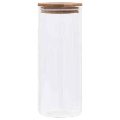 Barattolo di Vetro 10 pcs Trasparente 8,5 x 8,5 x 21,5 cm Vetro