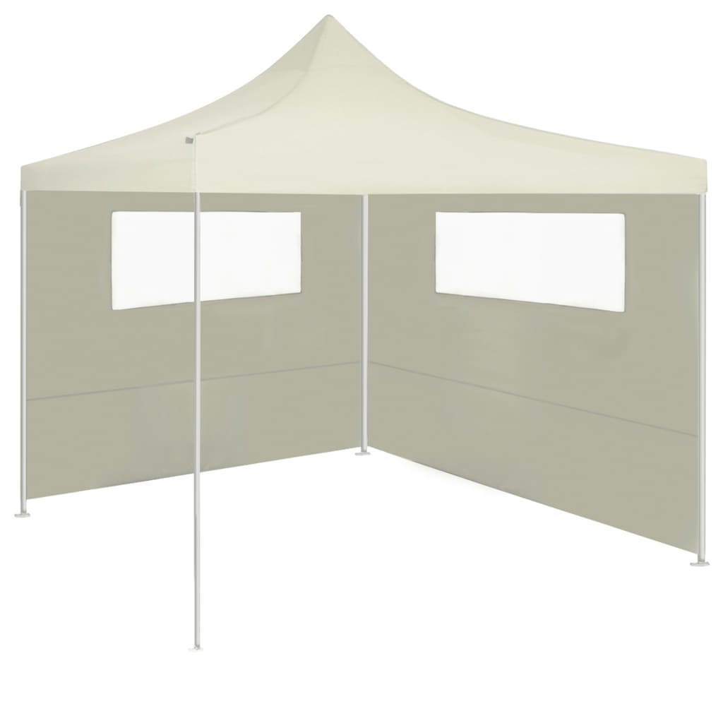 Parete con Finestre per Gazebo 6x2 m Crema | homemem39