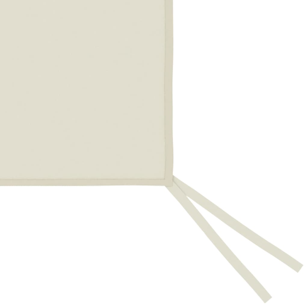 Parete con Finestre per Gazebo 4x2 m Crema | homemem39