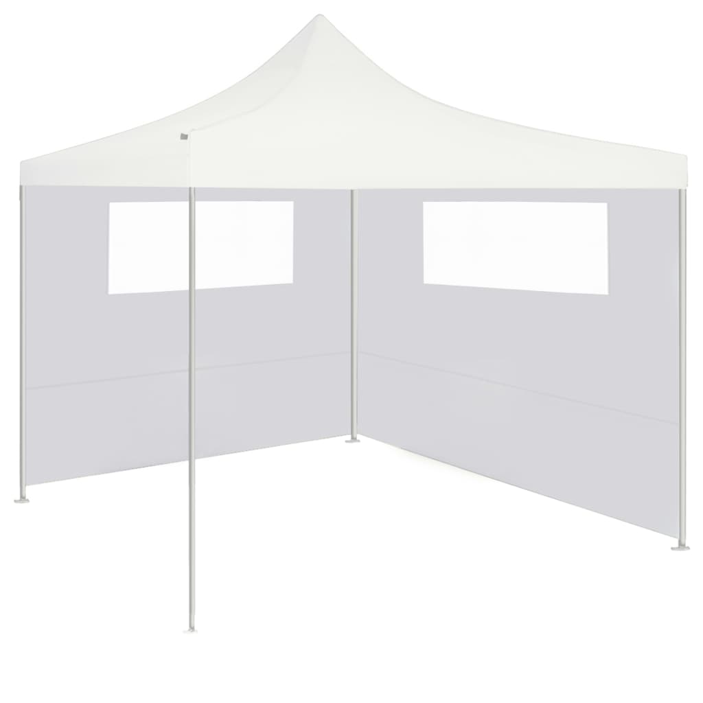 Pareti con Finestre per Gazebo 2 pz Bianche | homemem39